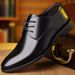 Spring And Autumn Leather For Men, Youth Formal Business Casual Height Increasing Wedding Work S, Soft Sole Single_vogvips.com