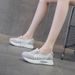 Genuine Leather Shallow Mouth Single For Women 2025 Autumn New Dad Internet Celebrity Hot Style Casual Fashion Thick_vogvips.com