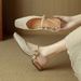 retro Square-toed Chunky-heeled Shallow Chinese-style Closed-toe Sandals, Summer New Model With Buckle Strap, Elegant_vogvips.com