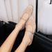 Mesh Ballet Flats With Rhinestone Accents (Breathable, Mary Jane Style, Lightweight & Comfortable For Women)_vogvips.com