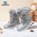 HOBIBEAR Women's Waterproof Winter Durable Snow Suitable For Cold Weather Cotton Boots Factory Direct Sale_vogvips.com