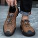Casual Shoes For Men, Men's Soft-Soled Driving Shoes, Outdoor Sports, Travel, Hiking, Mountaineering Shoes, Large Sizes_vogvips.com