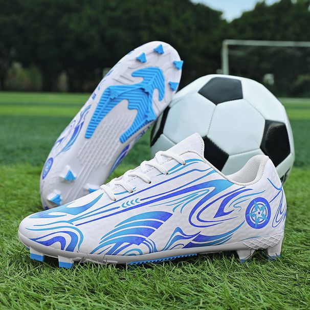 Athletic Shoes New Anti Slip Long Spike Children's Football Shoes Men's Broken Spike Sports Training Shoes Low Top Youth Sports Shoes_vogvips.com