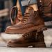 New Leather Spring Men's Shoes High-top Men's Heightening Tooling Martin Boots_vogvips.com