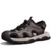 Baotou Anti-Collision Beach Shoes For Men, Lightweight Soft-Soled Summer Outdoor Hiking Shoes, Water-Resistant Sandals,_vogvips.com