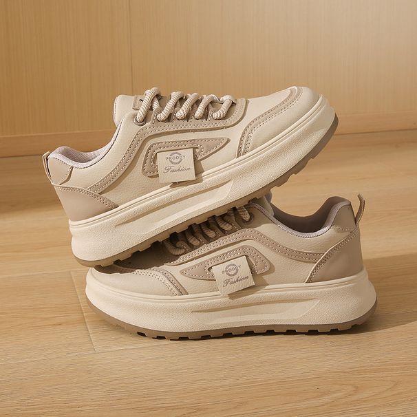Little White Shoes Female And Female Students Leisure Sports Versatile Board Shoes Street Shooting_vogvips.com
