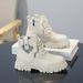 Martin New Children's Trendy Brand Stylish Work Boys' Black Leather Boots Spring Autumn_vogvips.com