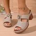 New Arrival Fish Mouth High Heel Sandals Cut Out Breathable Small Slippers For Women_vogvips.com