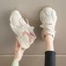 Spring 2025 New Women's Thick-Soled Dad Casual Versatile Breathable Sneakers Sock Shoes For Women_vogvips.com