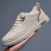 Spring Men's Breathable Sports Casual Shoes White Trendy All Match Male Students Fashionable Footwear_vogvips.com