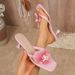High 2025 Summer New Niche Design Flower Square Toe Thin Heel Wedge Sandals For Women In Stock_vogvips.com