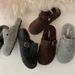Warm Furry Cotton Shoes With Added Fleece, Gray Half Drag Women's Cotton Shoes_vogvips.com