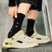 Men's Thick-Soled Clogs Versatile Non-Slip Cushioned Closed-Toe Slippers Summer Outdoor Dual-Use Beach Sandals For Men_vogvips.com