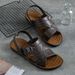 2025 Summer New Men's Sandals, Middle-aged And Elderly Casual Outdoor Dual-use Slippers_vogvips.com