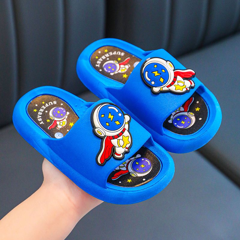 Astronaut Interior Home Bath Soft Bottom Children Slippers_vogvips.com