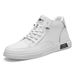 High-top Men's Shoes Side Zipper Casual Leather Shoes Men's Board Shoes Men's Sports_vogvips.com