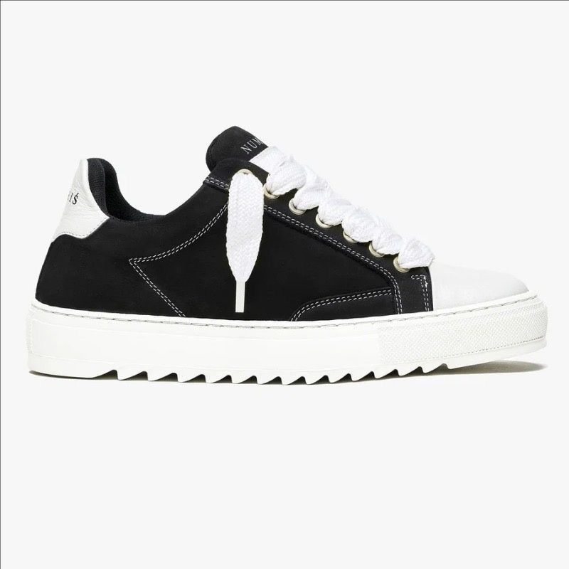 Sports And Leisure Shoes For Couples, Denim Perforated Thick Soled Board Shoes_vogvips.com