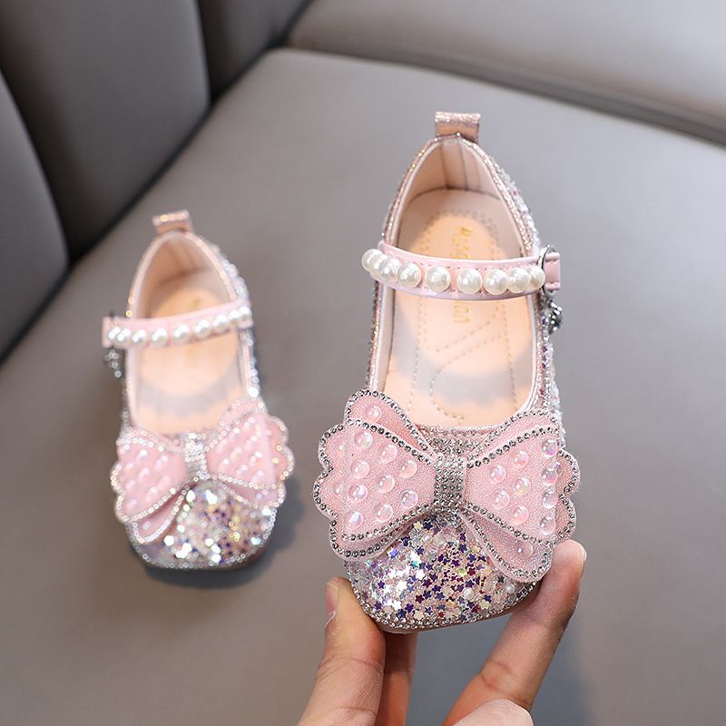 New Lady Baby Girl Girl Princess Diamond Single Shoe Shoes Dance Show Shoes Sandals_vogvips.com