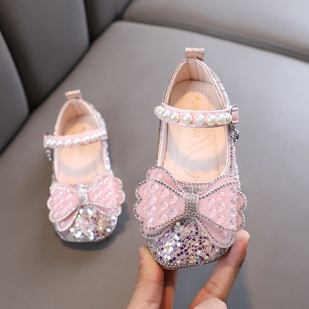 New Lady Baby Girl Girl Princess Diamond Single Shoe Shoes Dance Show Shoes Sandals_vogvips.com