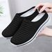 Women' Half Slipper Summer New Soft Sole Comfortable Slip-On Caual Veratile Breathable Odor-Free Fahion Single_vogvips.com