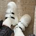 Women's Shell Toe Platform Sneakers Velcro White Casual Shoes Height Increasing Training Spring Style New 2026_vogvips.com