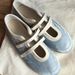 Cowhide Version Velcro Casual Sports Shoes For Women All Match Ballet Style Mary Jane Genuine Leather Red Flat Shoes Trendy_vogvips.com