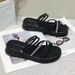 Rhinestone One-word Drag Female Muffin Slope Heel Two Wear Beach Versatile Wear Cool Slippers_vogvips.com
