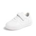 G.DUCK KIDS White Shoes 2024 New Girls Boys Board Shoes Leather Waterproof Sports Casual Shoes_vogvips.com