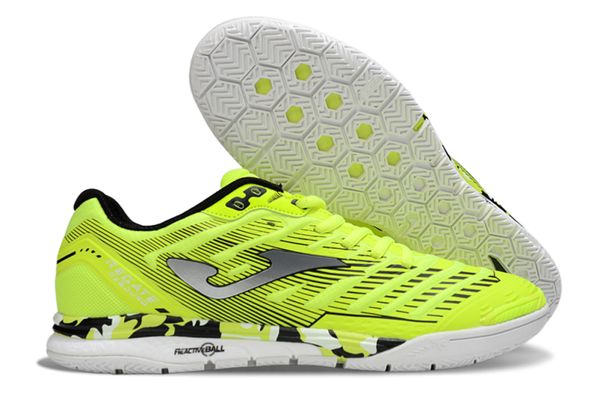 Low Flat Heel With Use For Anti-slip Resistant To Durable Indoor Suitable Shock-absorbing Twisting Sole JOMA IC Football Shoes_vogvips.com