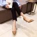 MTX 191-12020 Autumn New Wedding Korean Style Thin Shallow Mouth High Heel Women Pointed Rubber Single Shoes_vogvips.com