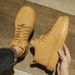 Men's Shoes With Velvet And Thickening To Keep Warm, Casual And Versatile Trendy Shoes, Outdoor Sports, Non Slip And Cold Proof Sneakers, Cotton Shoes_vogvips.com