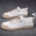 Low-top canvas shoes, breathable men's shoes, fashionable shoes, 2024 spring new style shoes, versatile sneakers, casual shoes_vogvips.com