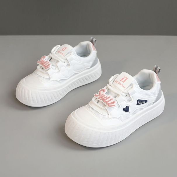 Cross Border XT169 New Breathable White Shoes 2025 Spring And Summer Height Increase Casual Wear Resistant Thin Bottom Korean College_vogvips.com