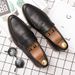 New Fashion Genuine Leather Tassel Business Casual Loafer Shoes For Men Black Business Formal Leather Shoes For Daily Office Casual Men's Shoes For Dr_vogvips.com