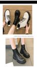 Martin Boots Women Autumn/Winter New British-style Thick-soled Mid-calf Women's Leather Boots_vogvips.com
