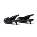New White Pointed-toe Kitten Heel Sandals With Back Strap Design, Embodying French Elegance And A Touch Of Luxury Sophistication._vogvips.com