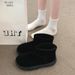 Snow 2025 New Winter Warm Cotton With Fleece Lining Thickened Women's Cute And Ugly Bread Shoes Short Boots_vogvips.com