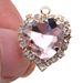 New Decorative Love Color Jewel Crystal Diamond Shoes Flower Shoe Buckle DIY I-button Shoe Accessories Accessories_vogvips.com