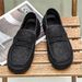 2025 New Spring/Summer Breathable Bean Men's Casual Leather Lazy Step On Lefu Shoes 0082_vogvips.com