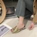 Women's Inspired Flat Sandals - Elegant Flip Flops For Dresses & Beach (Women's Comfortable Summer Slides)_vogvips.com