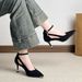 Sexy French Pointed Thin Shoes New Hollowed Out Straight Ribbon High Heels For Socialites Women S Commuting_vogvips.com