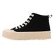 Feiyue High-Top Women's Shoes Casual Platform Sole Height-Increasing Canvas Shoes Dafu Feiyue Official Official Store_vogvips.com