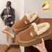 Women's Shoes Thick Soled Snow Boots For Women New Winter Women's Shoes Plus Velvet And Thick Fur To Keep Warm Cotton Shoes Hot Sale_vogvips.com