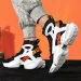 High-top Sock Sneakers Men Trendy Hip-hop Sports Shoes Male Mesh Breathable Jogging Shoes Oversize Walking Shoes Male Footwear_vogvips.com