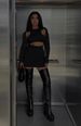 Women's Over The Knee Boots Stretch Square Toe Block Heel Thick Sole 40-43 Large Size Comfortable Fashionable_vogvips.com