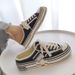 Summer New Vanness Wu Same Style Beggar Shoes Vulcanized Men S Trendy Thick Bottom Increased Half Drag Canvas_vogvips.com
