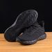 TREEPER All-Black Knit Sneakers: Breathable Comfort For Daily & Active Wear_vogvips.com
