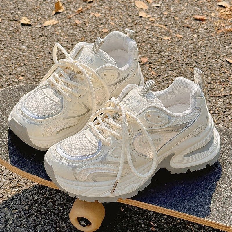 Fashion Dad Shoes Women - 26 Best-selling Mesh Casual White Sneakers Women_vogvips.com