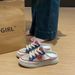 Half-tray Women's And Women's Mesh Casual Sports Versatile Board Shoes Street Shooting_vogvips.com