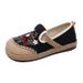 Women's INS Trendy Internet Celebrity 2026 New Ethnic Style Embroidered Shallow Low-top Old Beijing Cloth Shoes In Stock_vogvips.com